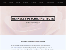 Tablet Screenshot of berkeleypsychic.com